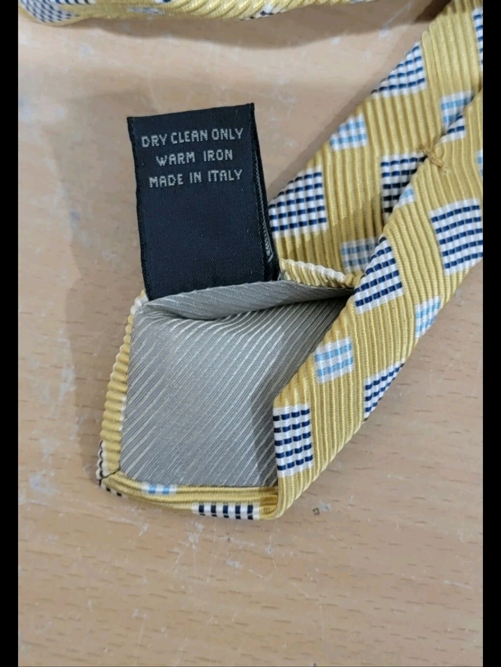 Ermenegildo Zegna‎ Multicolor Diamond Silk Neck Tie Made in Italy - Picture 5 of 6